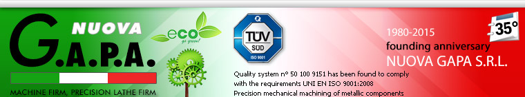 Officina meccanica di precisione Nuova Gapa